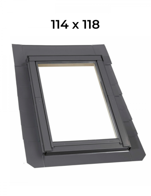 Оклад для монтажа мансардного окна в плоскую кровлю Rooflite+ LSX 114*118