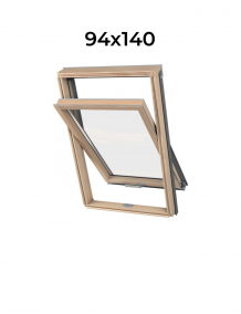 Окно мансардное двухкамерное KAA B1500 DAKEA® 94x140