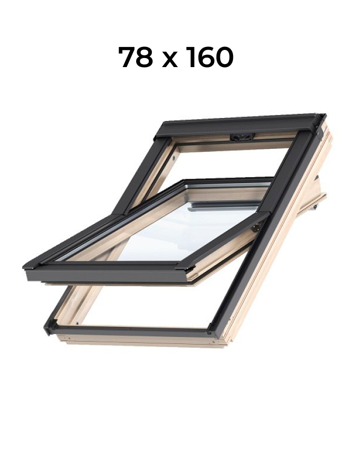 Мансардное окно VELUX® GZL 78*160 (Ручка сверху)